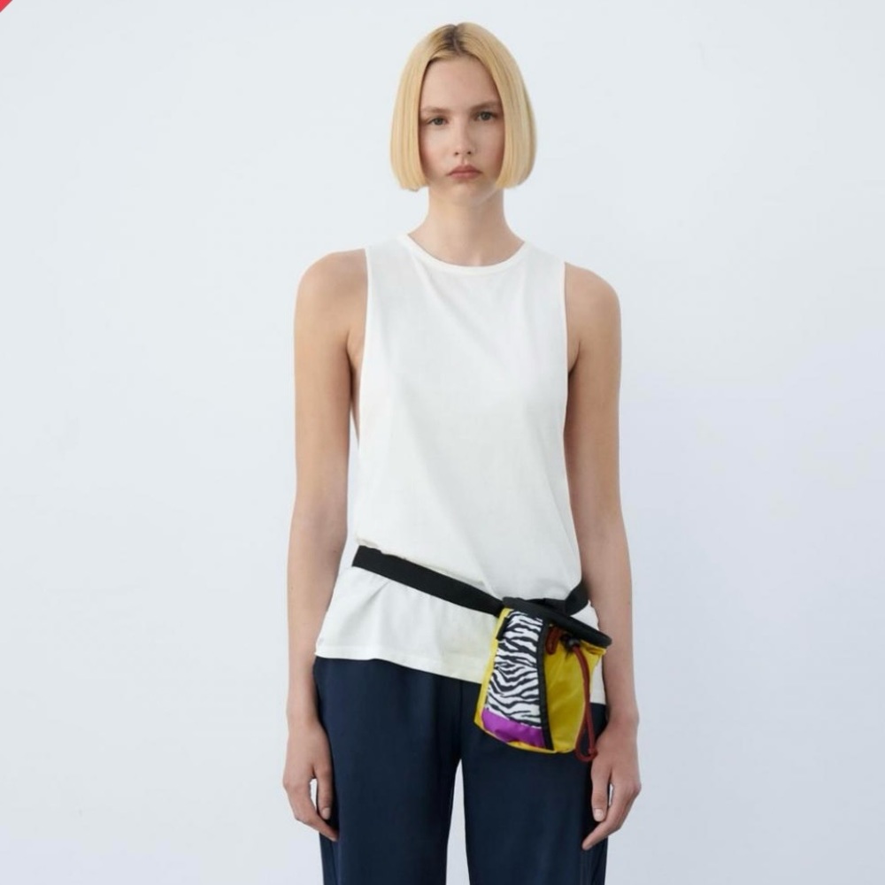 ZARA Open Back Tank Top